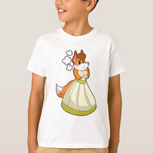 Fox as Bride with Wedding dress.PNG T-Shirt