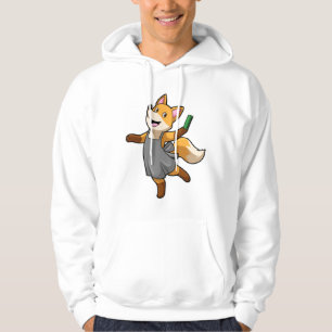 Fox as Hairdresser with Scissors Hoodie