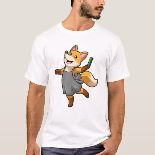 Fox as Hairdresser with Scissors T-Shirt