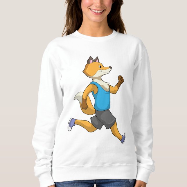 Fox as Runner at Running Sweatshirt (Front)