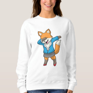 Fox as Secretary at Hip Hop Dance Sweatshirt