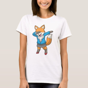 Fox as Secretary at Hip Hop Dance T-Shirt