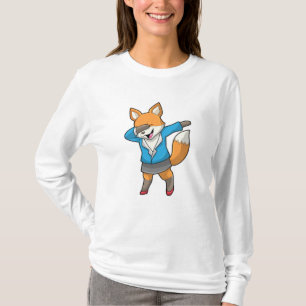 Fox as Secretary at Hip Hop Dance T-Shirt