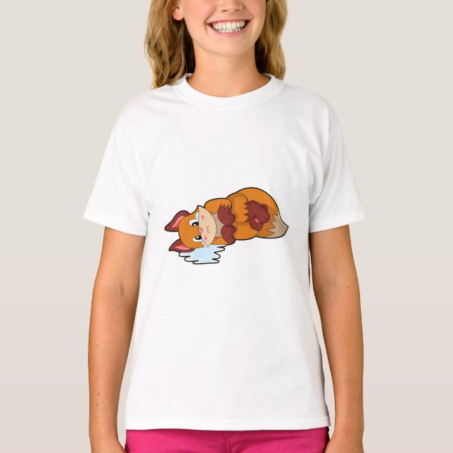 Fox at Crying T-Shirt (Front)