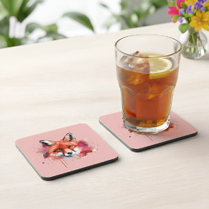 Fox Beverage Coaster
