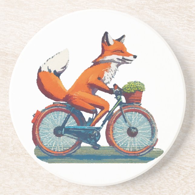 Fox Bicycle Coaster (Front)