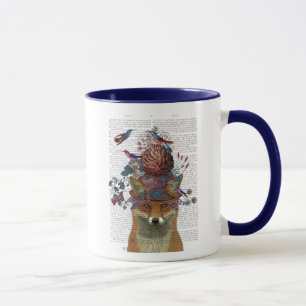 Fox Birdkeeper with Artichoke Mug