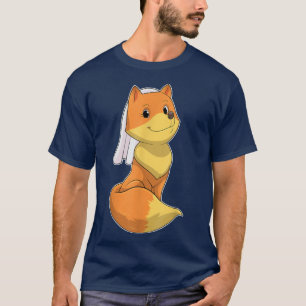 Fox Bride Veil Wedding T-Shirt