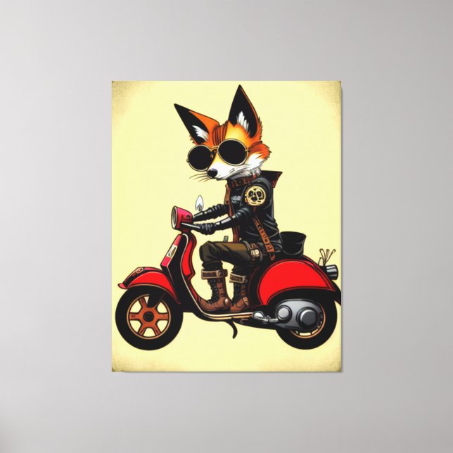 Fox Canvas Print (Front)
