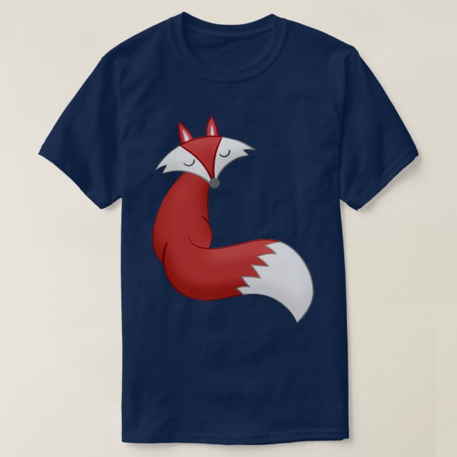 Fox cartoon T-Shirt (Design Front)