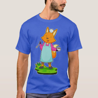 Fox Chef Bowl Cooking spoon T-Shirt