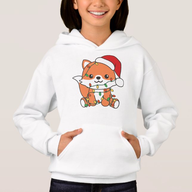Fox Christmas Winter Animals Holiday Foxes (Front)