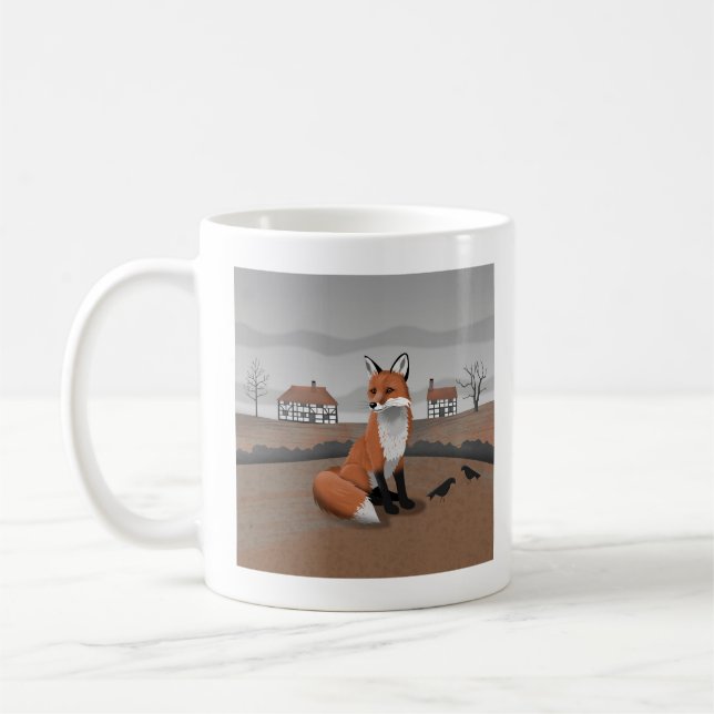 Fox Coffee Mug (Left)