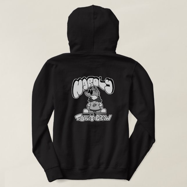FOX CREW HOODIE (Design Back)
