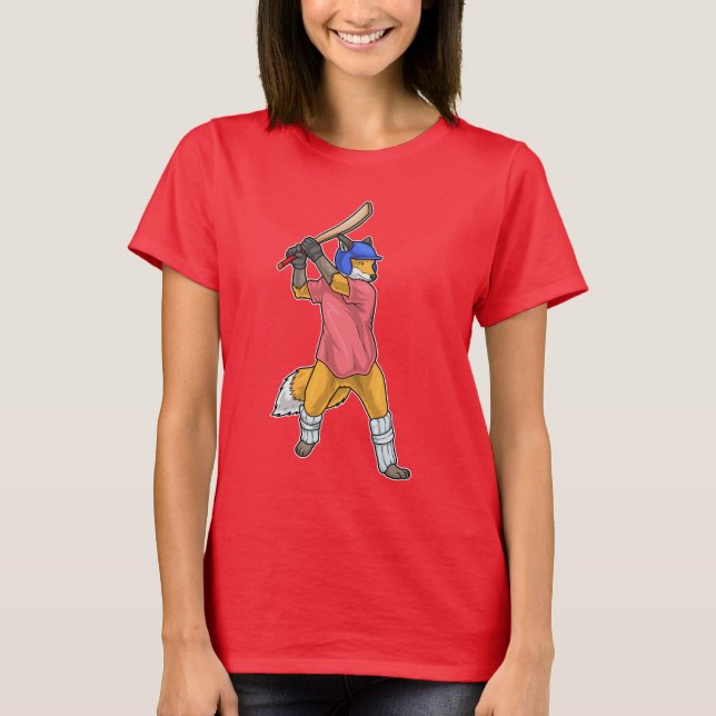 Fox Cricket Cricket bat T-Shirt (Front)