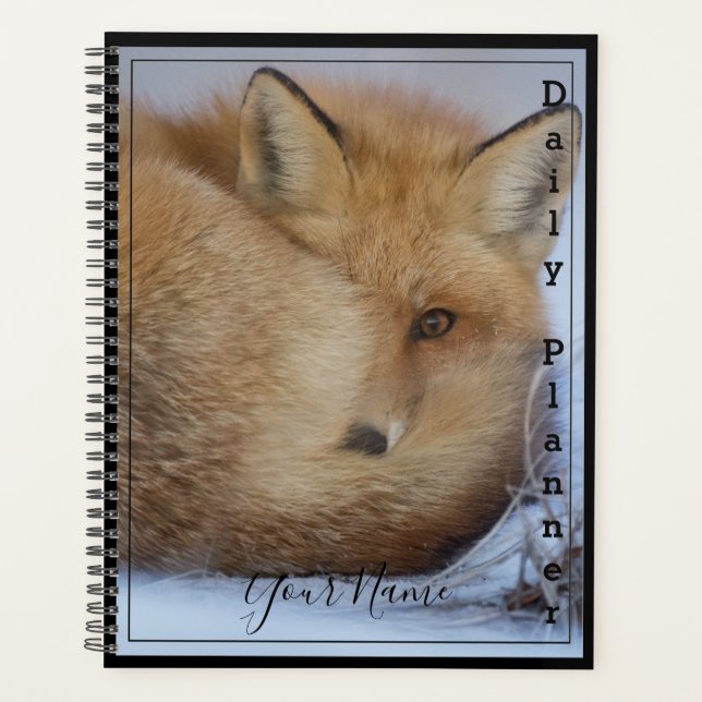 Fox  - Daily Planner- HAMbWG Planner (Front)