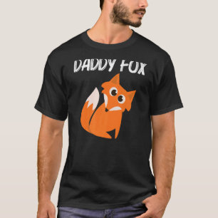 Fox Designs For Dad Men Foxes Animal  Wildlife T-Shirt
