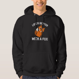 Fox Designs For Men Women Foxes Animal Wildlife Hoodie