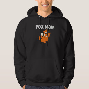 Fox Designs For Mom Women Foxes Animal Wildlife Hoodie