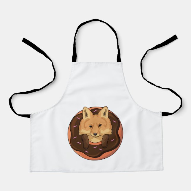 Fox Doughnut Apron (Front)
