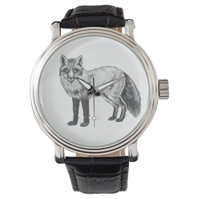 Fox drawing watch (Front)