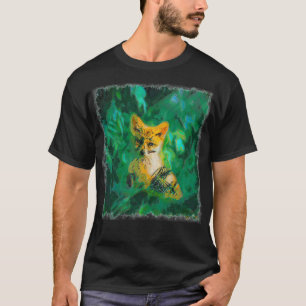 Fox drawn Art T-Shirt