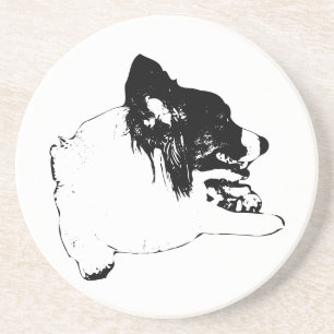 Fox-Eared Friend for Fireside Nights Coaster