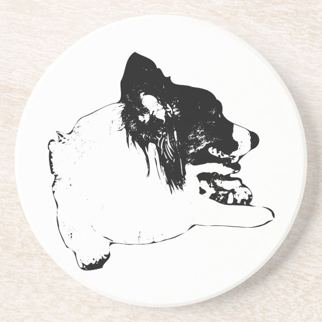 Fox-Eared Friend for Fireside Nights Coaster (Front)