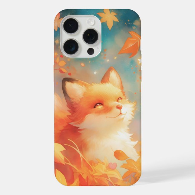 Fox Enchanted Autumn iPhone Case (Back)