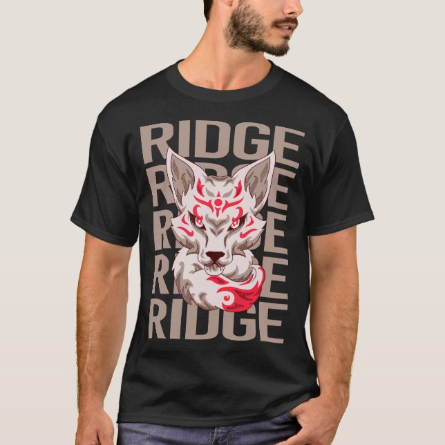 Fox Face - Ridge Name T-Shirt (Front)