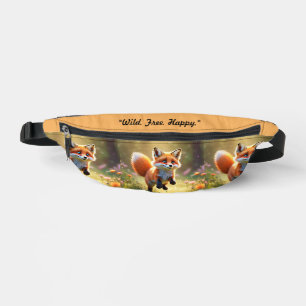 "Fox Family Joy" Fanny Pack