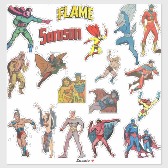 Fox Features Stickers Set #2 (Feuille)