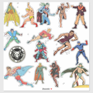 Fox Features Stickers Set #3