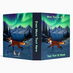 Fox Fire - Northern Lights Binder