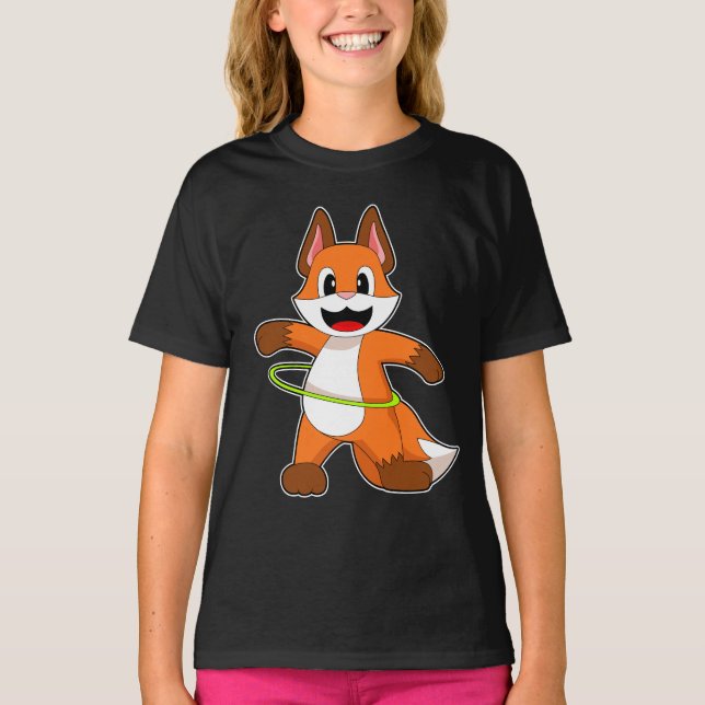 Fox Fitness Gymnastics Sports T-Shirt (Front)