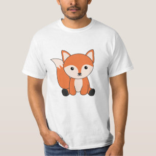 Fox Forest Animal Foxes Orange Kawaii Animals T-Shirt