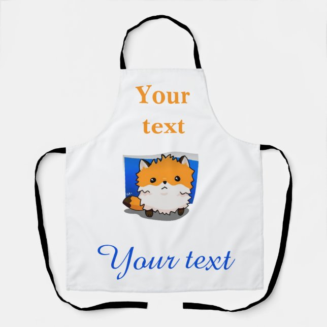 Fox, fox apron (Front)
