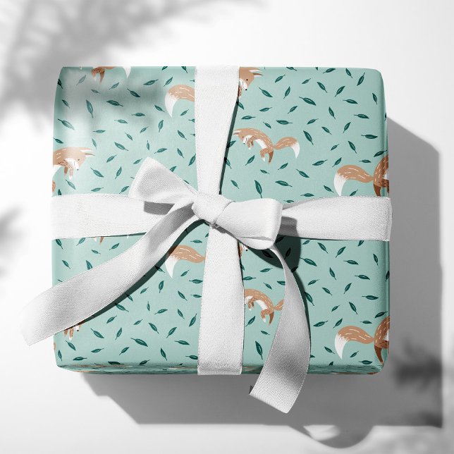 Fox Frolic Wrapping Paper (Creator Uploaded)