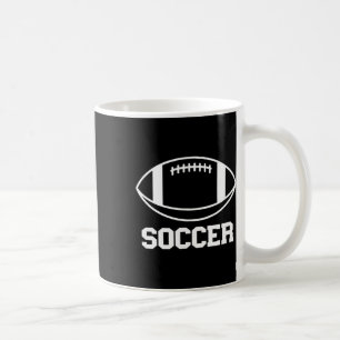 Fox Girl Soccer Player On Pitch Fun Kitsunemimi Sp Coffee Mug