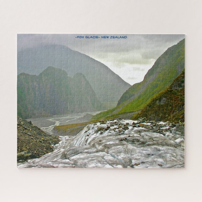 Fox Glacier, New Zealand Jigsaw Puzzle (Horizontal)