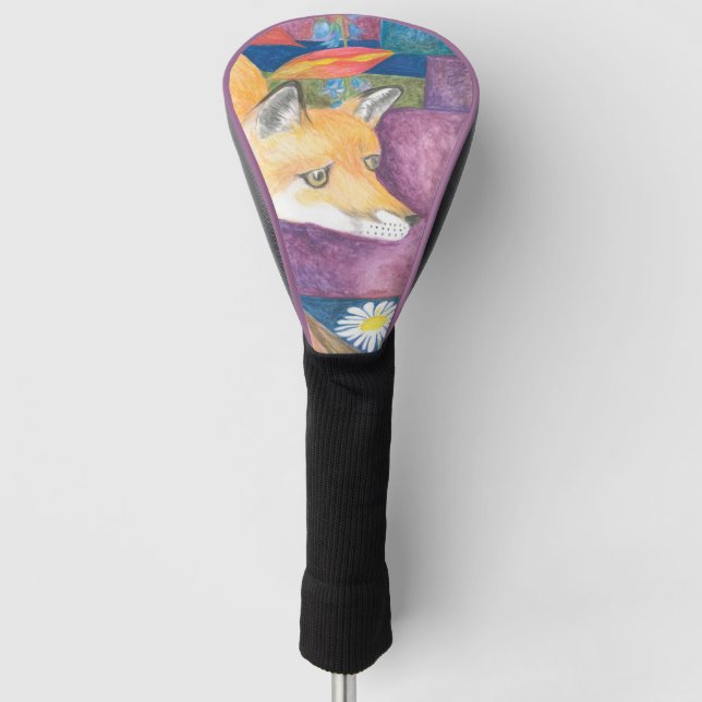 fox   golf head cover (Front)