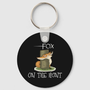 Fox Graphic Keychain