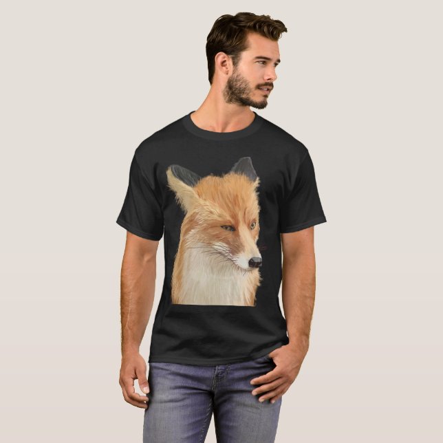 Fox - Guardian of the forest T-Shirt (Front Full)