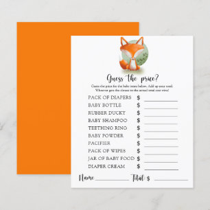Fox - Guess the price! Game