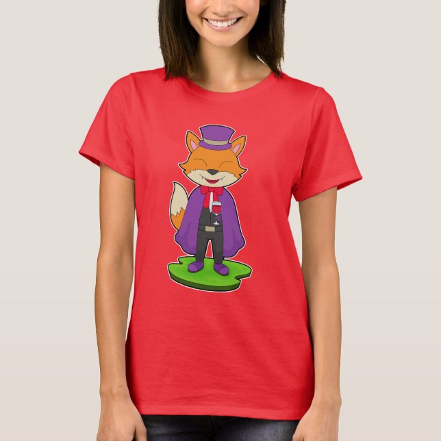 Fox Halloween Vampire T-Shirt (Front)