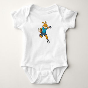 Fox Handball player Handball Baby Bodysuit