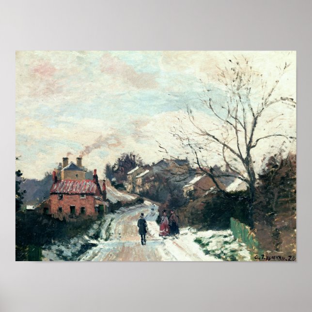 Fox hill, Upper Norwood, 1870 Poster (Front)