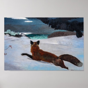 Fox Hunt by Winslow Homer Poster