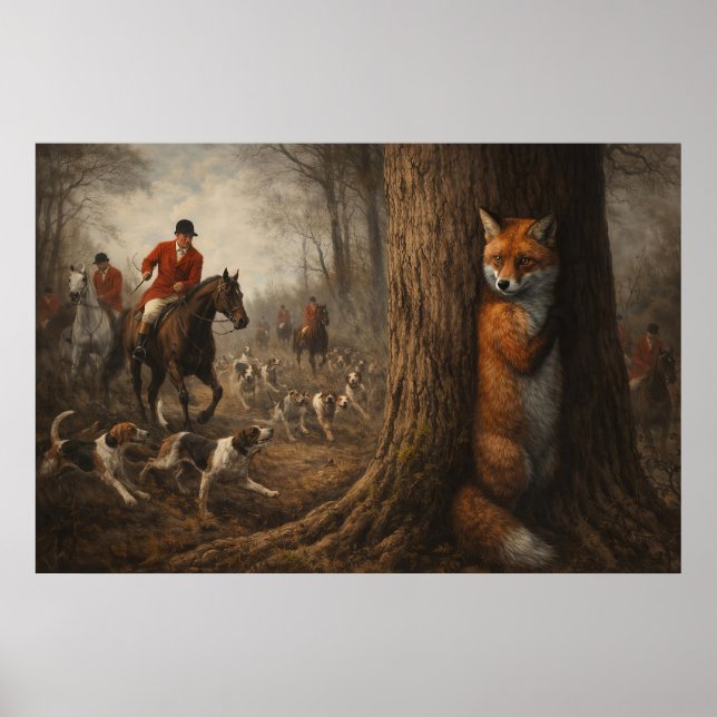 Fox Hunt Poster (Front)