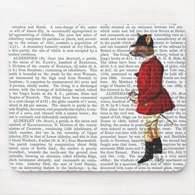 Fox Hunter 1 2 Mouse Pad (Front)